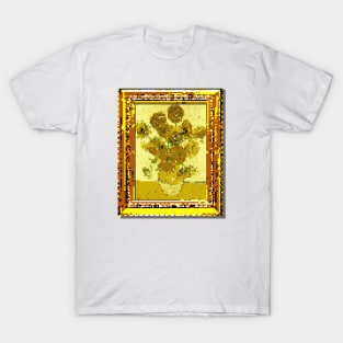 8-Bit Sunflowers T-Shirt